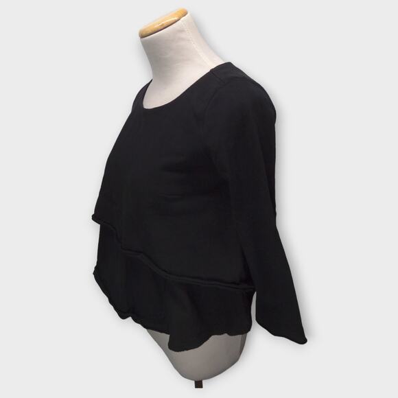 Women's Free People Black Long Sleeve Top Size XS - Picture 4 of 10